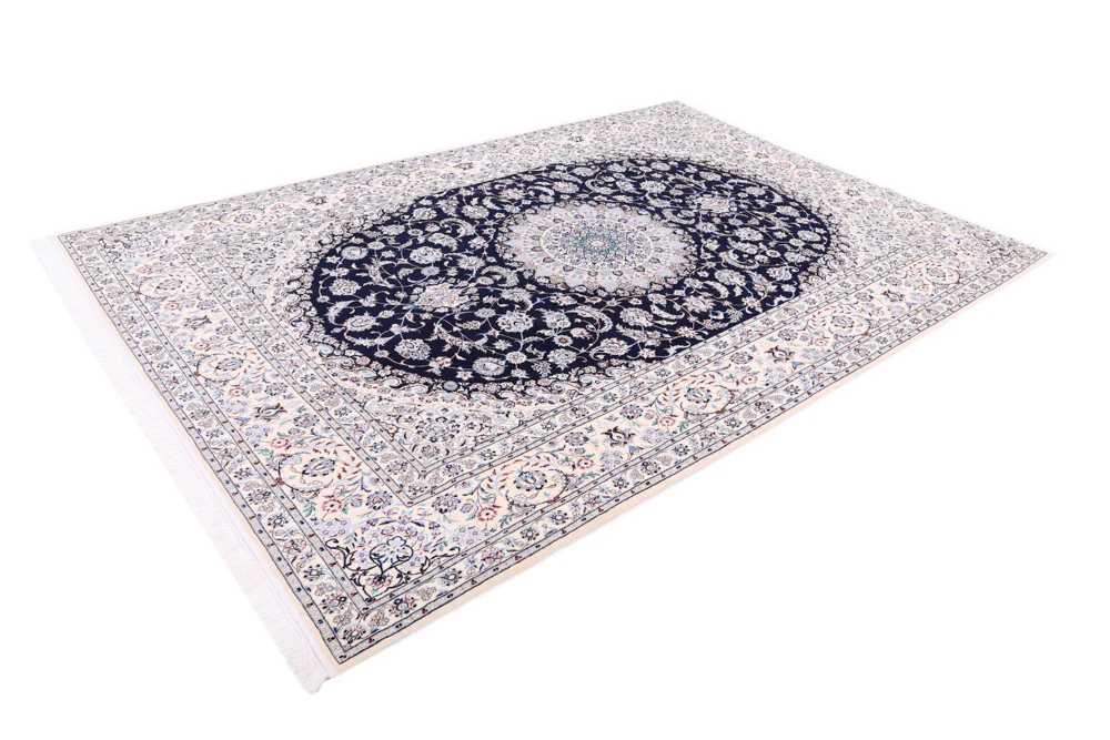 Perserteppich - Nain - Premium - 309 x 206 cm - dunkelblau - Image 3