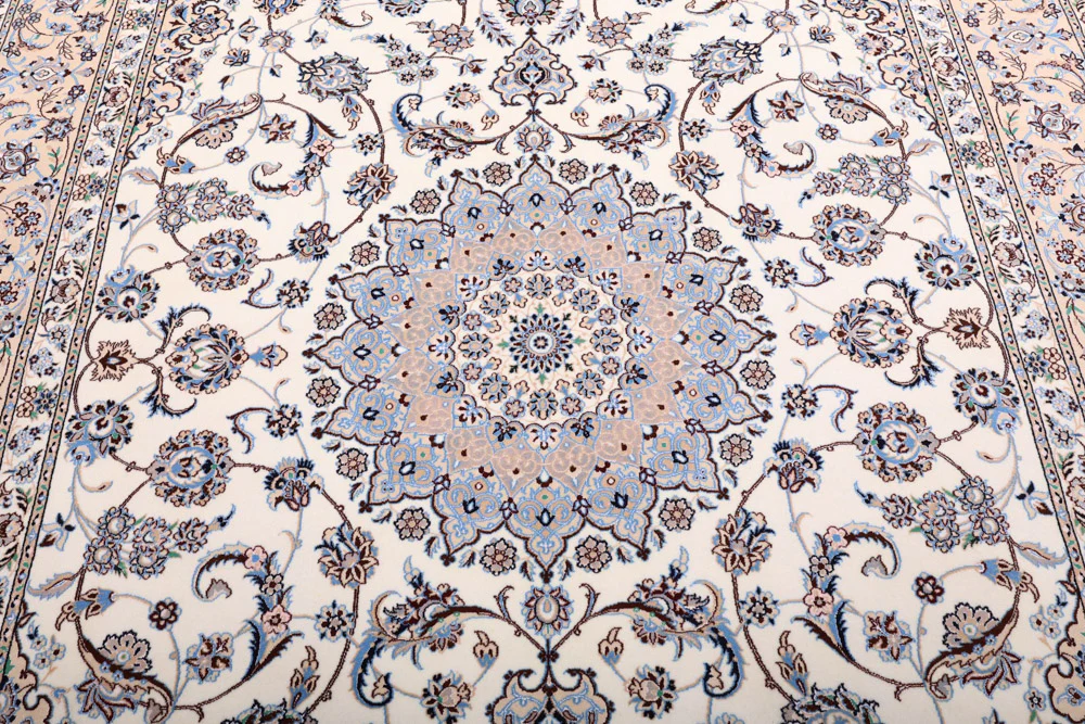 Perserteppich - Nain - Premium - 310 x 206 cm - creme - Image 7