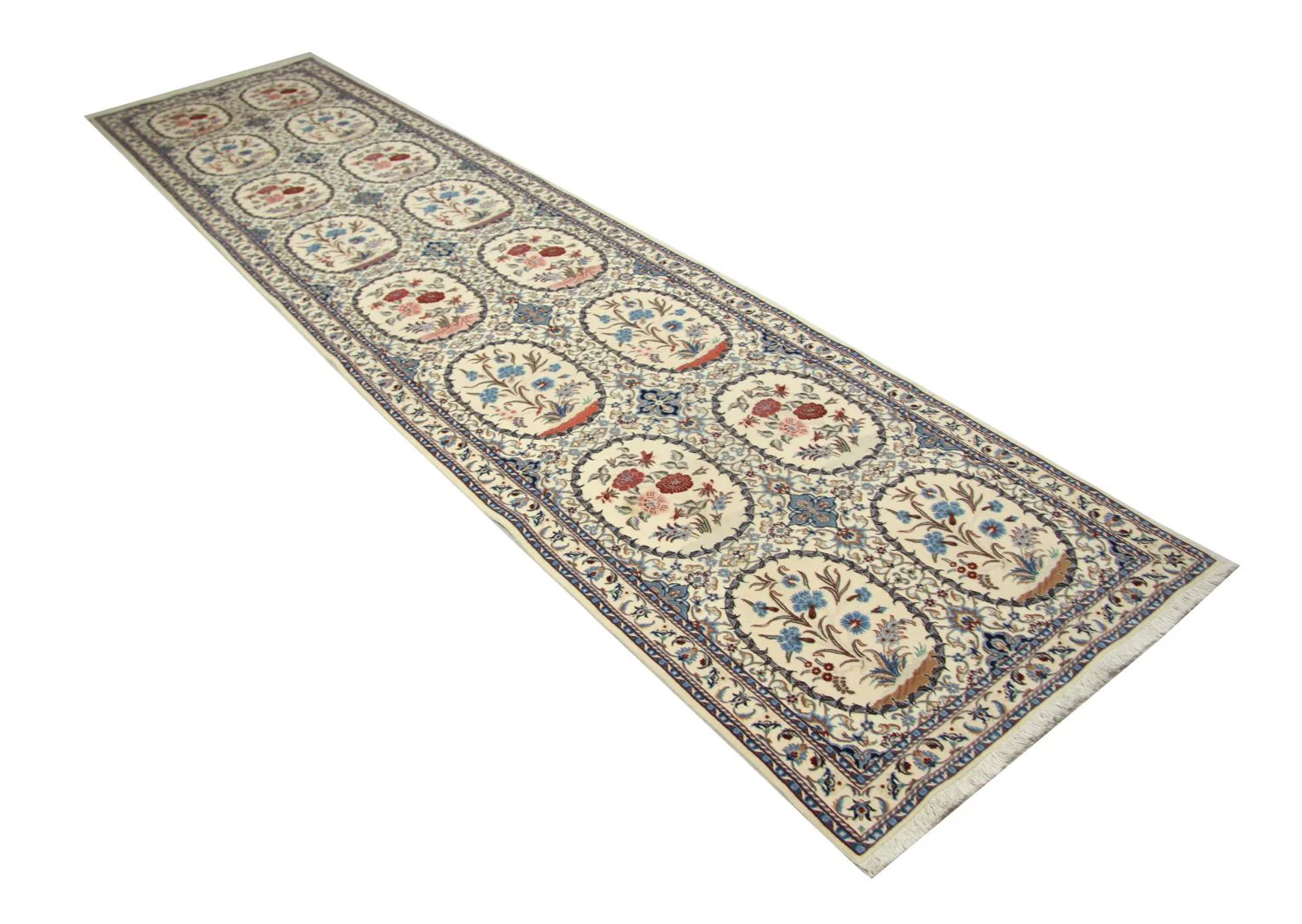 Perserteppich - Nain - Premium 400 x 96 cm Teppichläufer - Image 2