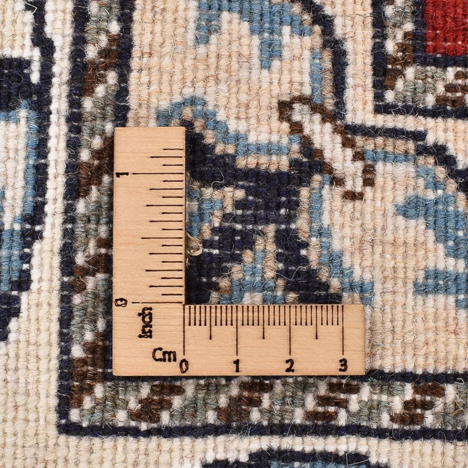 Perserteppich - Nain quadratisch  - 203 x 193 cm - rot - Image 6