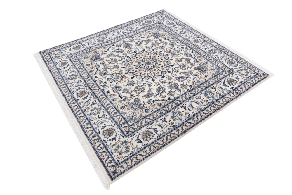 Perserteppich - Nain quadratisch - 207 x 193 cm - creme - Image 3