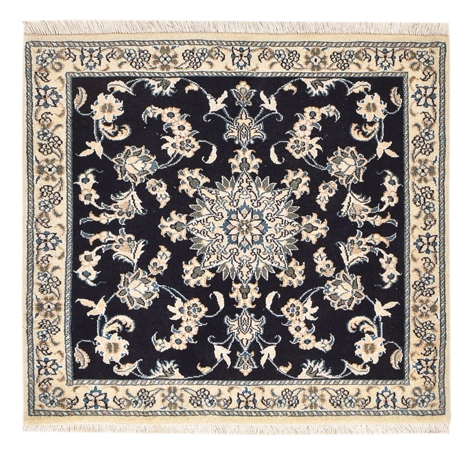 Nain - 12la Teppich 97x90cm - Perserteppich