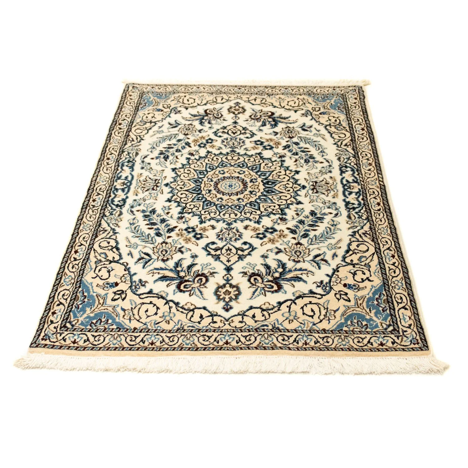 Perserteppich - Nain - Royal 130 x 83 cm - beige - Image 5