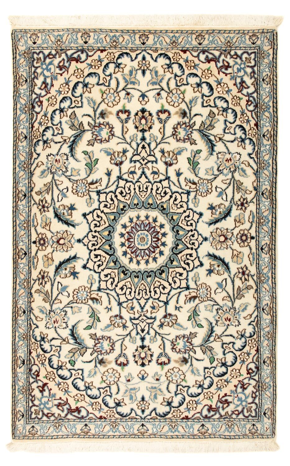 Perserteppich - Nain - Royal 134 x 88 cm - beige