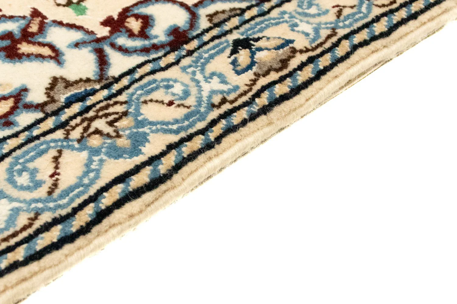 Perserteppich - Nain - Royal 134 x 88 cm - beige - Image 3