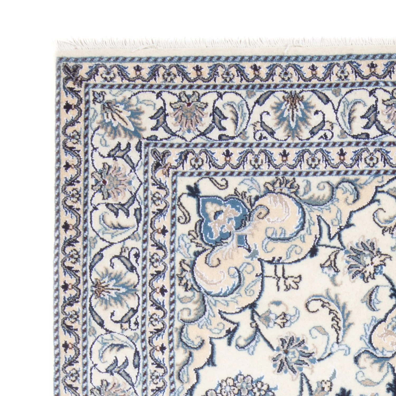 Perserteppich - Nain - Royal - 200 x 148 cm - creme - Image 3