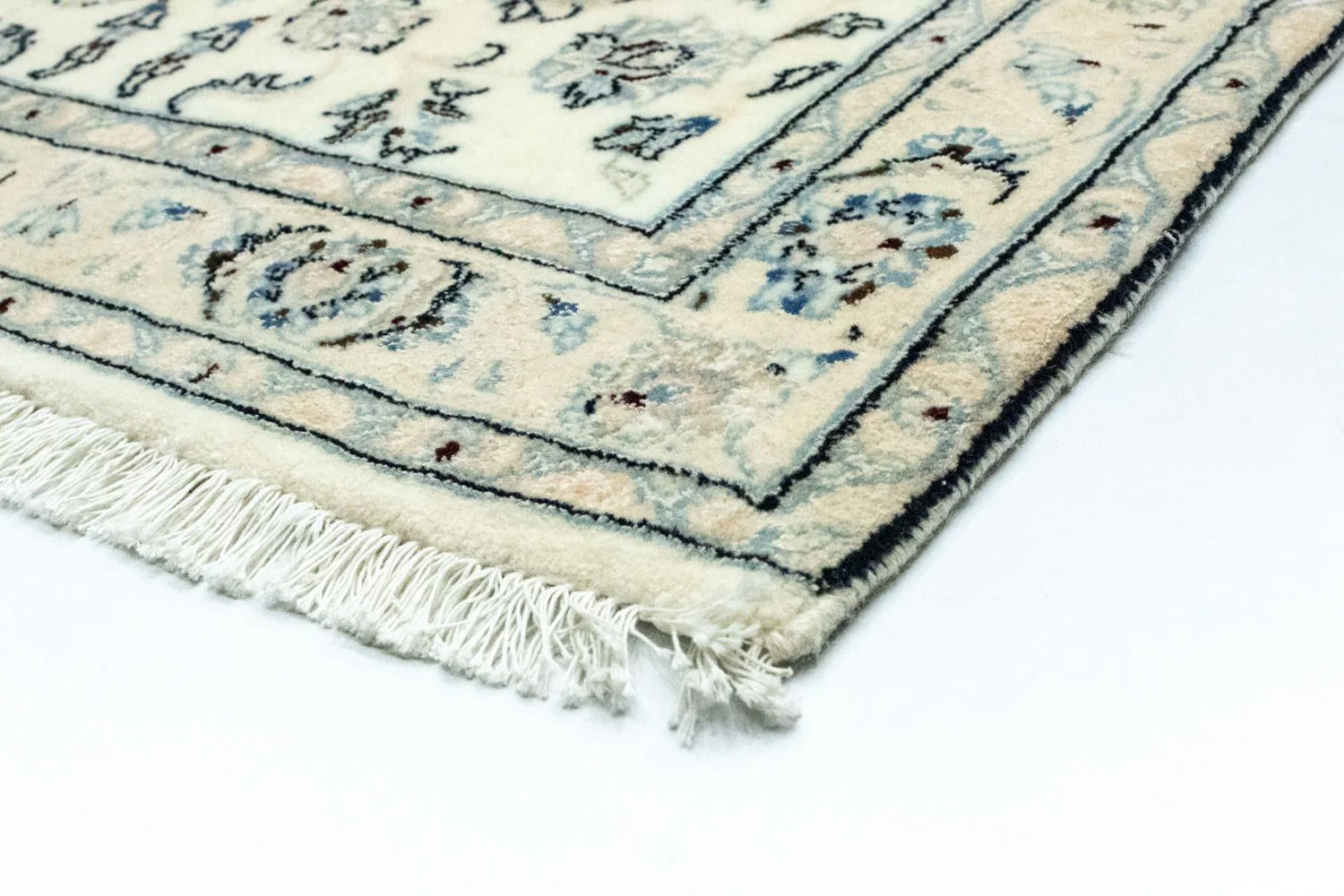 Perserteppich - Nain - Royal 285 x 87 cm - naturweiß - Image 3