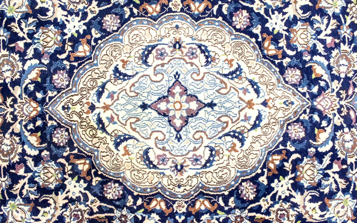 Perserteppich - Nain - Royal 291 x 199 cm Wohnzimmer Teppich - Image 2