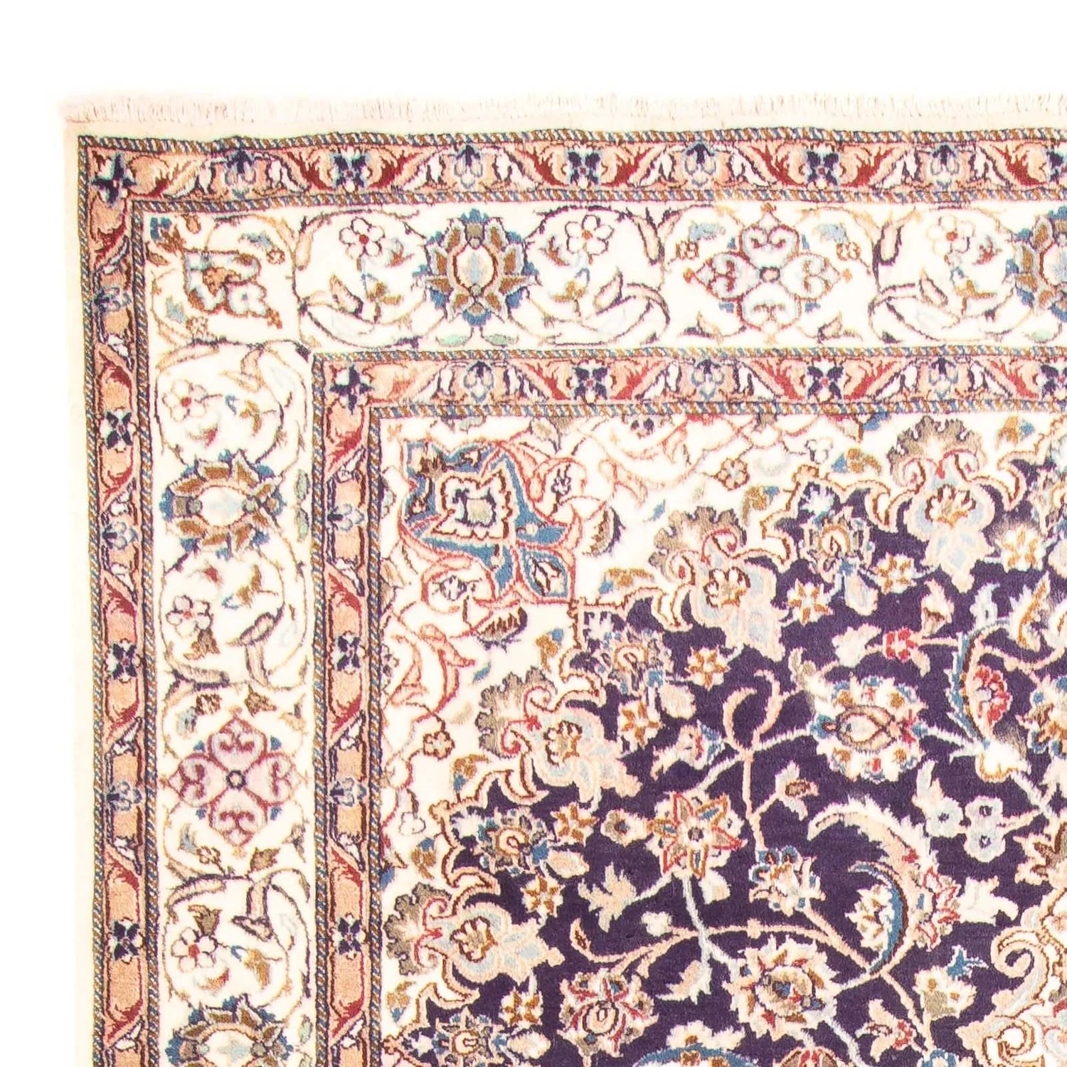 Perserteppich - Nain - Royal 292 x 197 cm - dunkelblau - Image 3