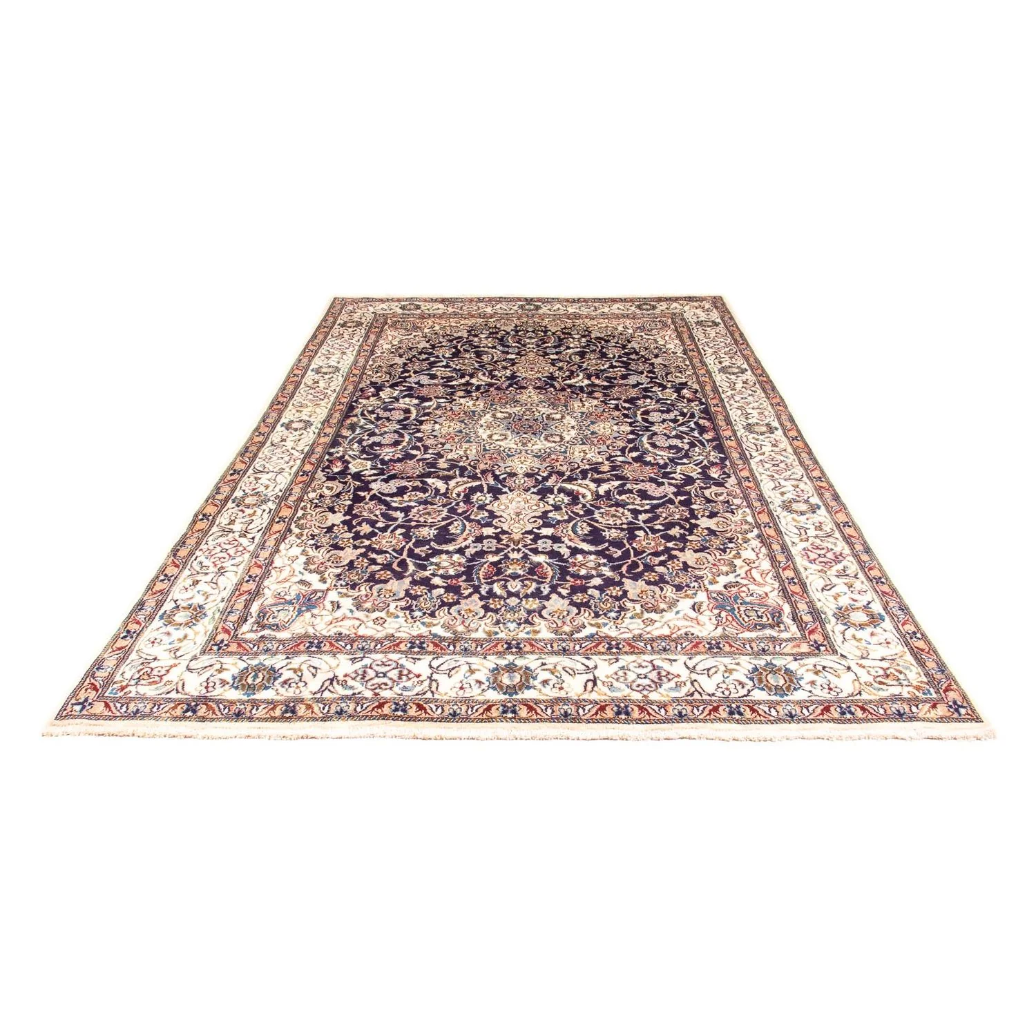 Perserteppich - Nain - Royal 292 x 197 cm - dunkelblau - Image 5