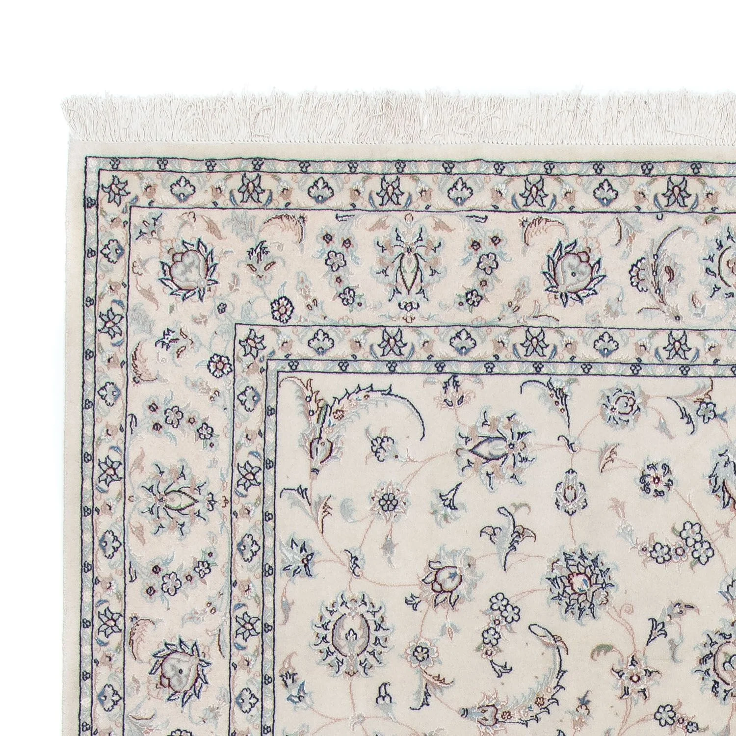 Perserteppich - Nain - Royal 298 x 199 cm - silber - Image 3