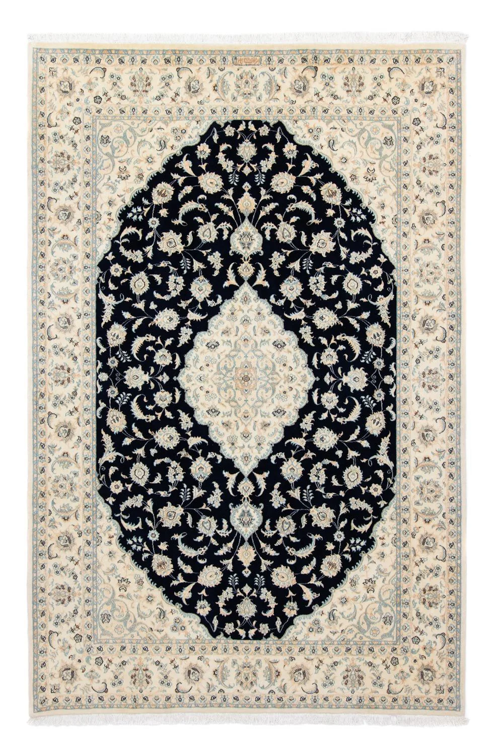 Perserteppich - Nain - Royal 300 x 204 cm - schwarz