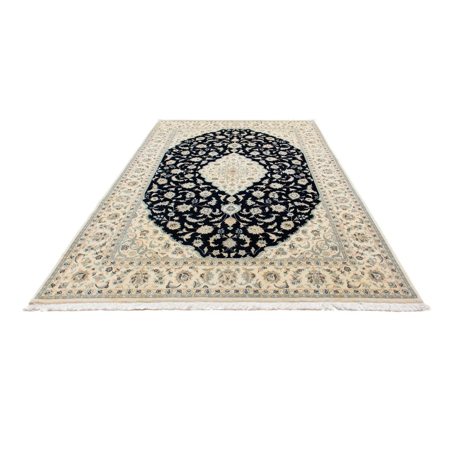 Perserteppich - Nain - Royal 300 x 204 cm - schwarz - Image 5