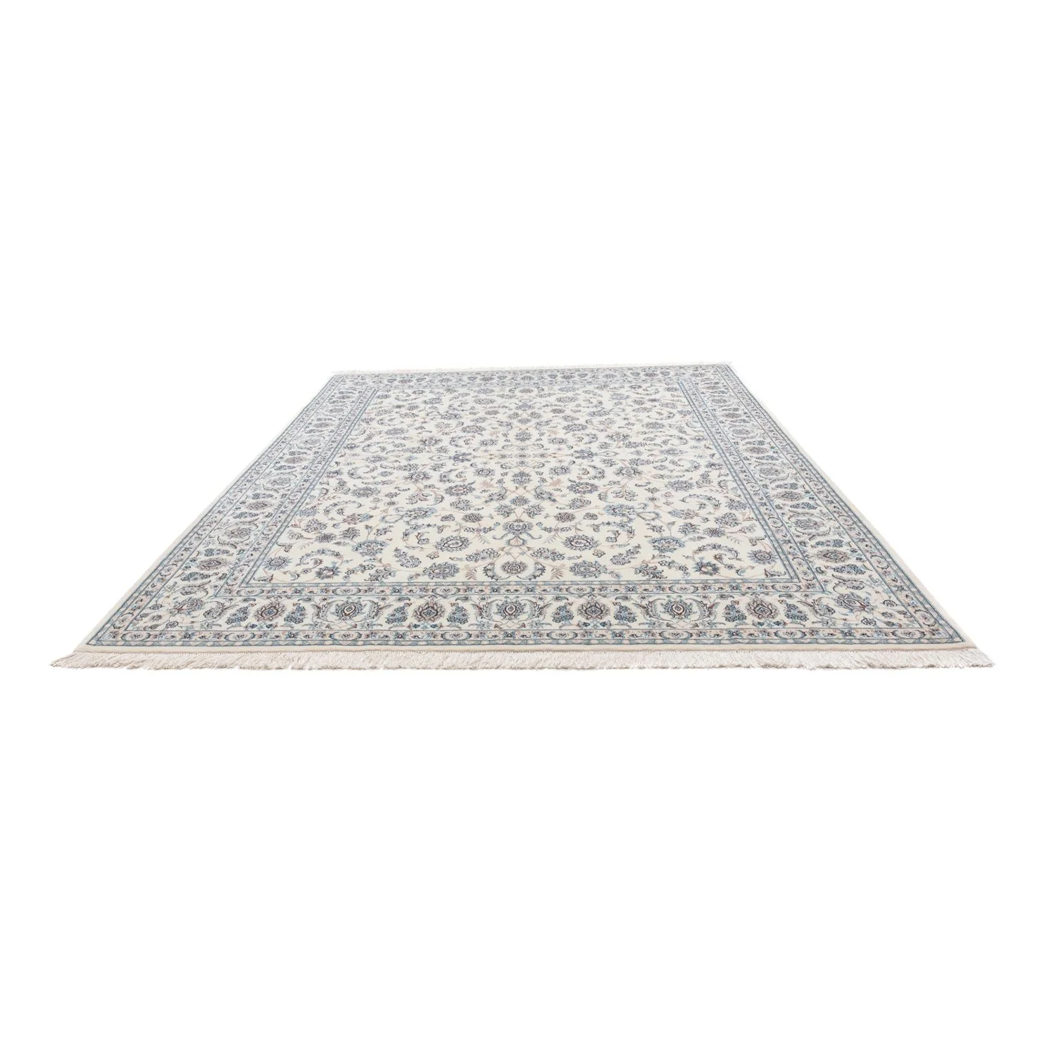 Perserteppich - Nain - Royal 300 x 250 cm - silber - Image 5