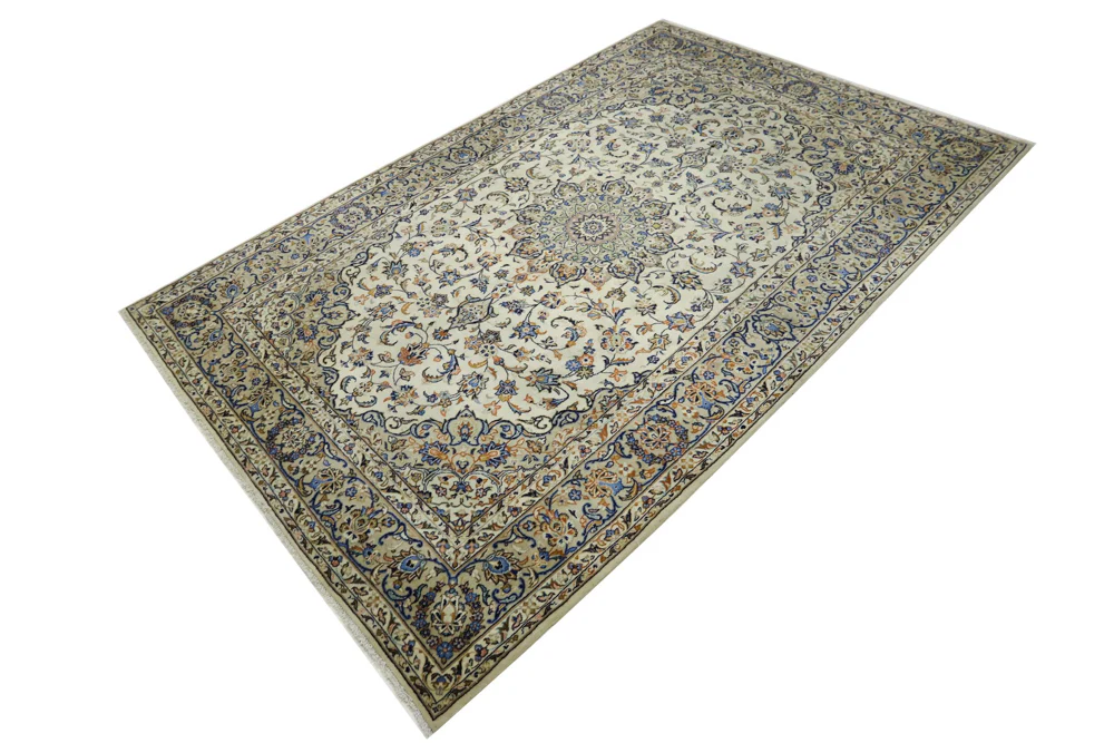 Perserteppich - Nain - Royal - 302 x 203 cm - creme - Image 2