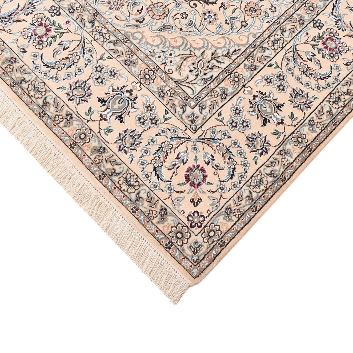Perserteppich - Nain - Royal - 310 x 213 cm - weiß - Image 2