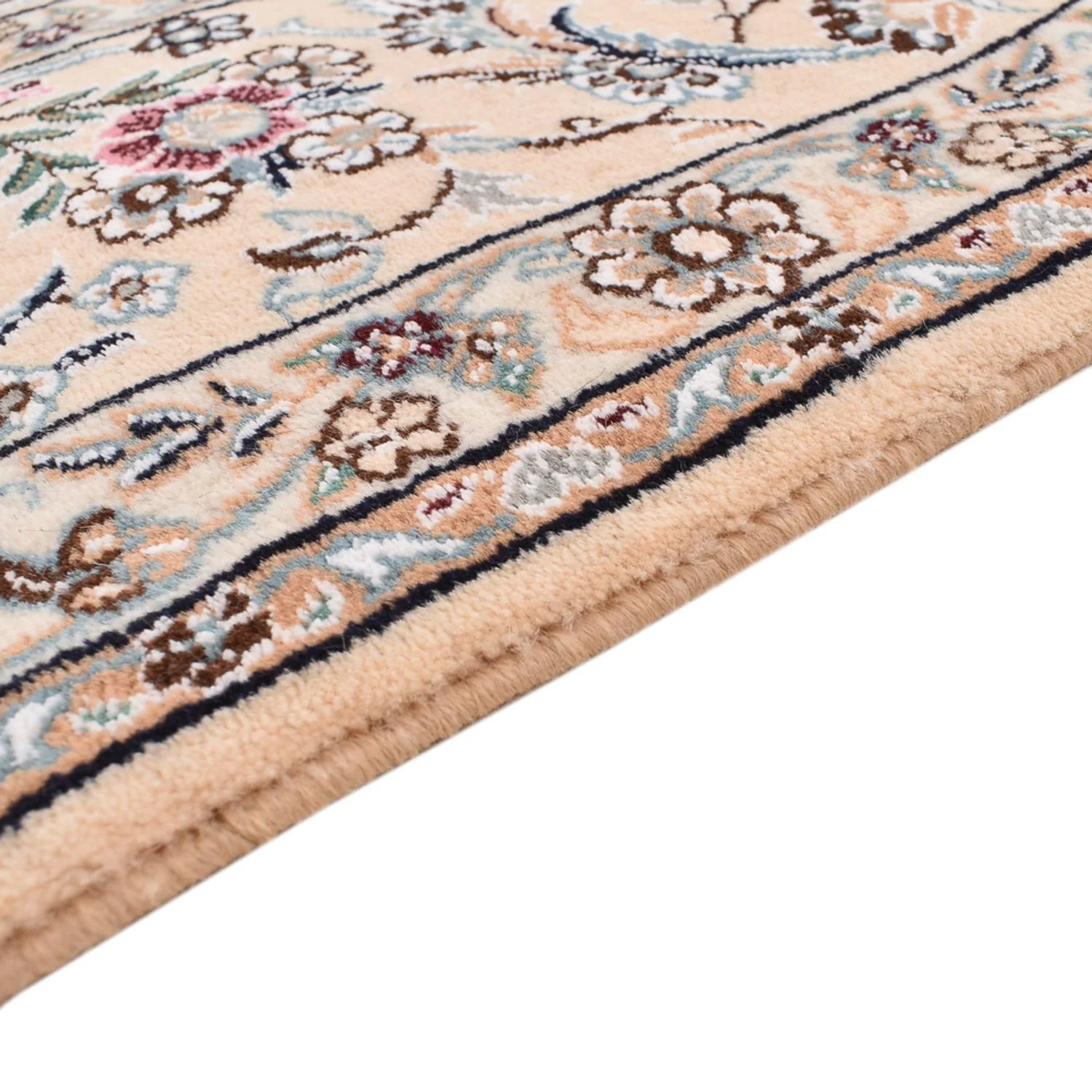 Perserteppich - Nain - Royal - 310 x 213 cm - weiß - Image 3