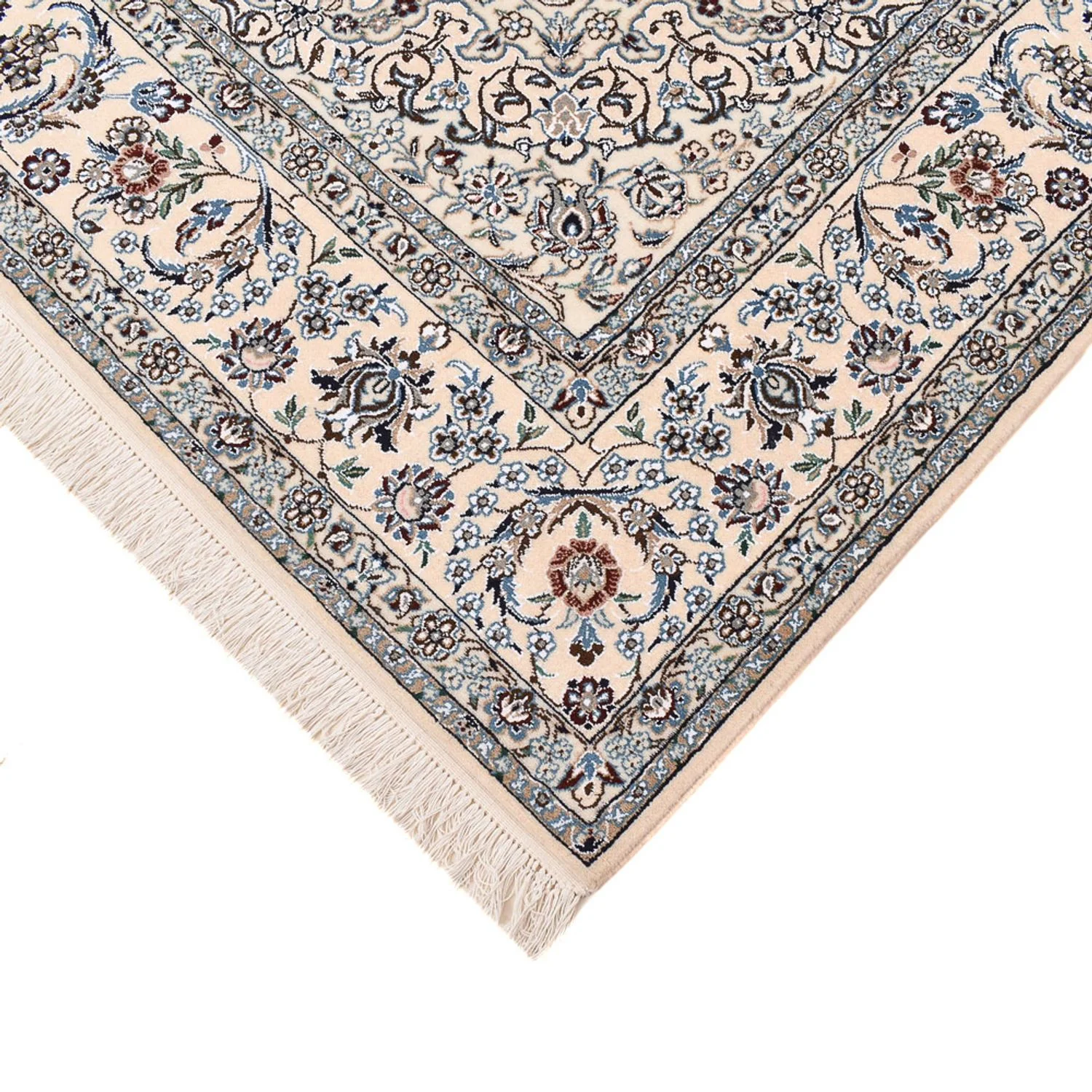 Perserteppich - Nain - Royal - 315 x 204 cm - weiß - Image 2