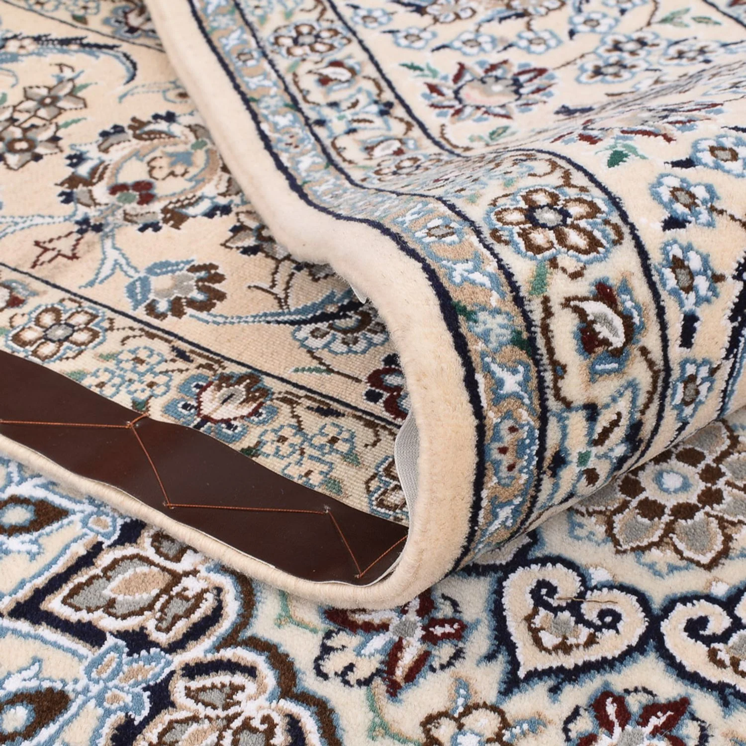 Perserteppich - Nain - Royal - 315 x 204 cm - weiß - Image 4
