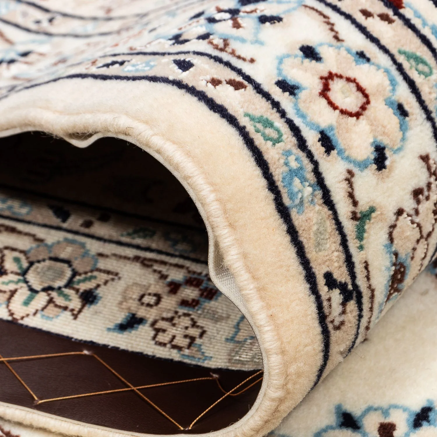 Perserteppich - Nain - Royal 350 x 247 cm - beige - Image 4