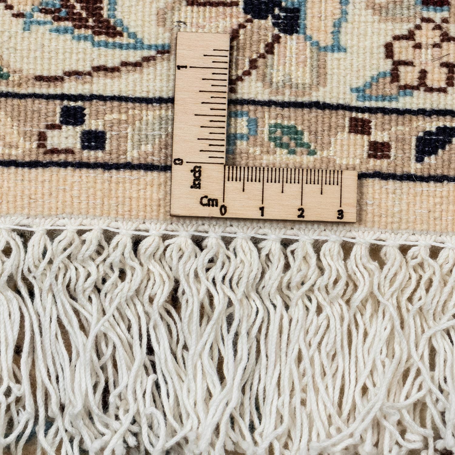 Perserteppich - Nain - Royal 350 x 247 cm - beige - Image 6