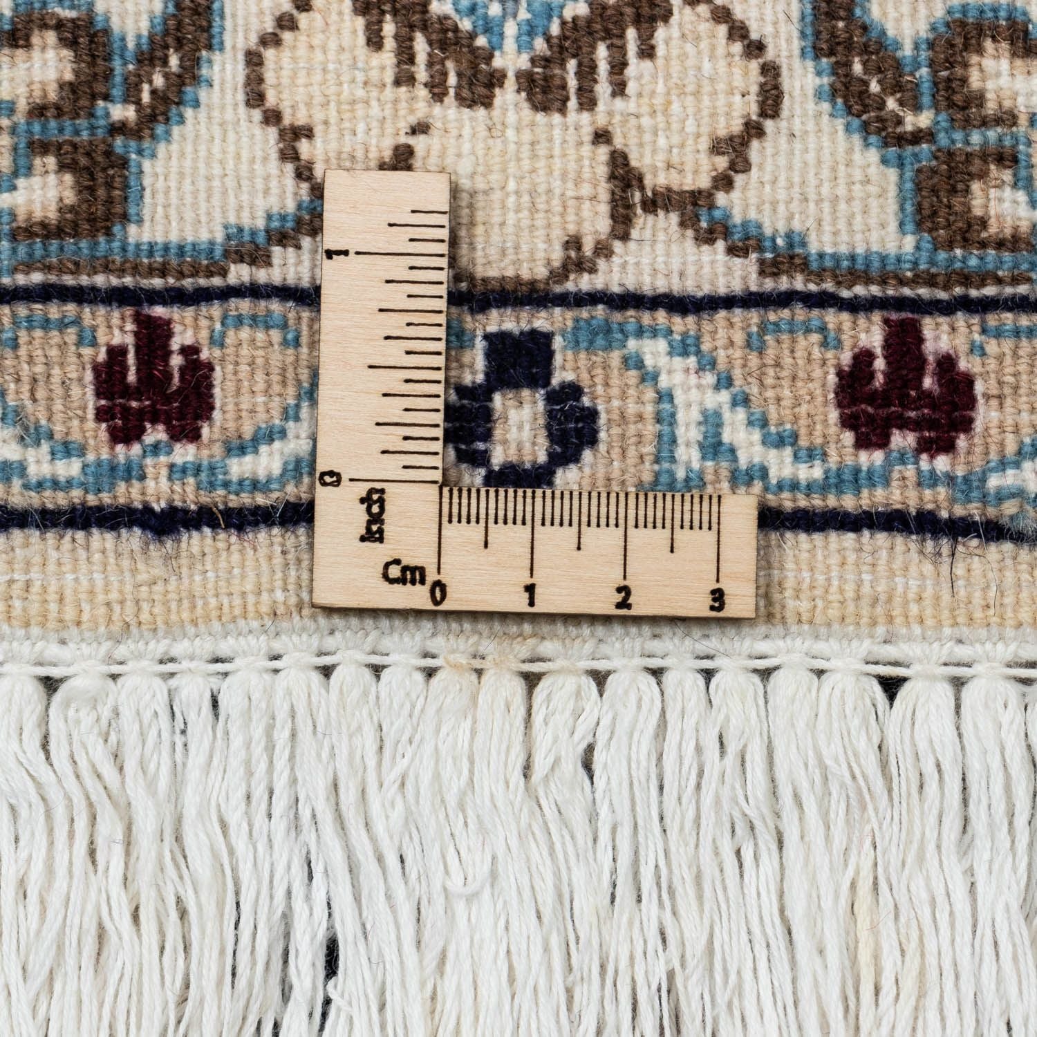 Perserteppich - Nain - Royal 352 x 243 cm - beige - Image 6