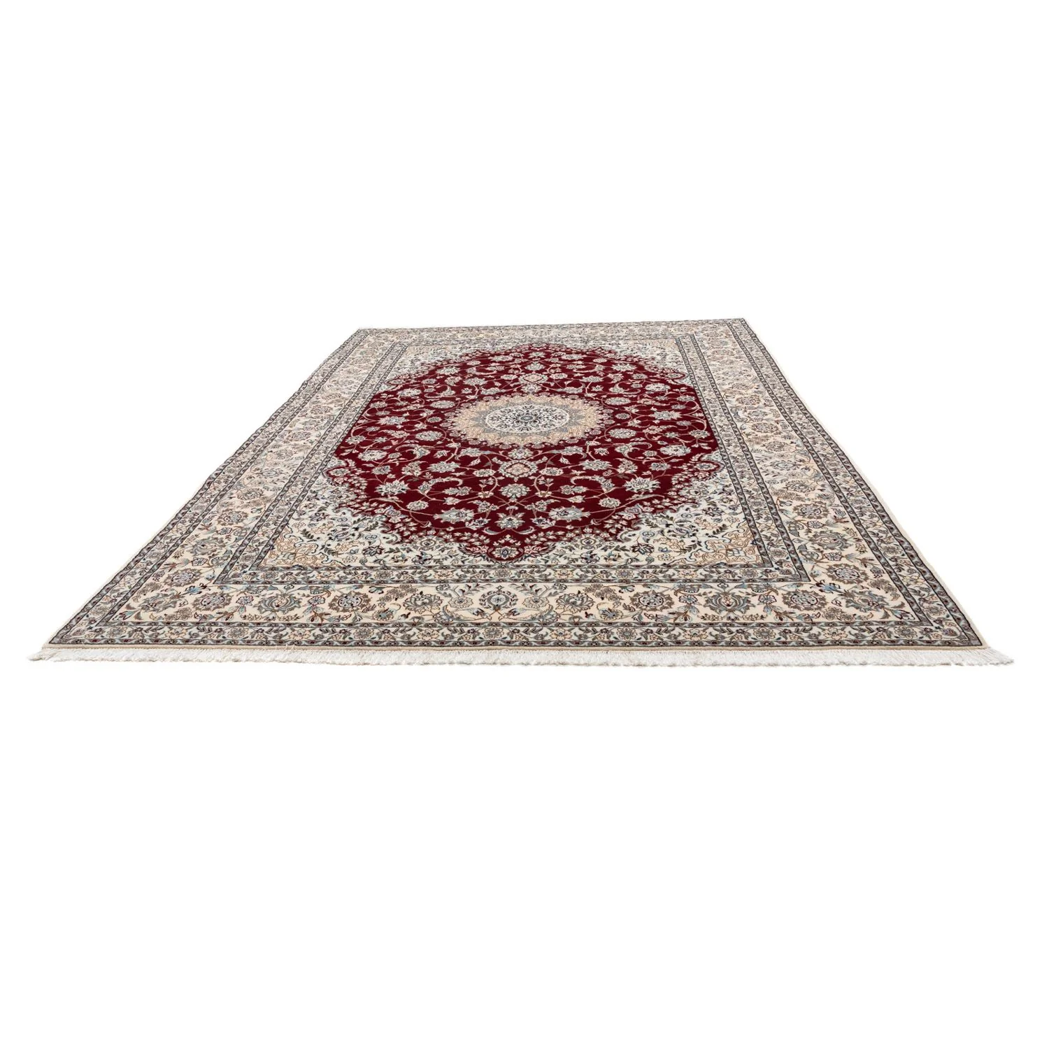 Perserteppich - Nain - Royal 352 x 251 cm - schwarz - Image 5