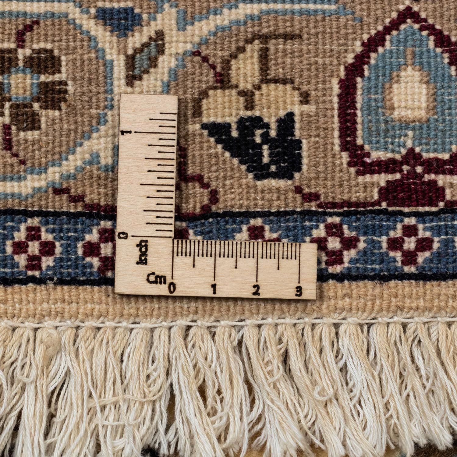 Perserteppich - Nain - Royal 353 x 255 cm - dunkelbeige - Image 6