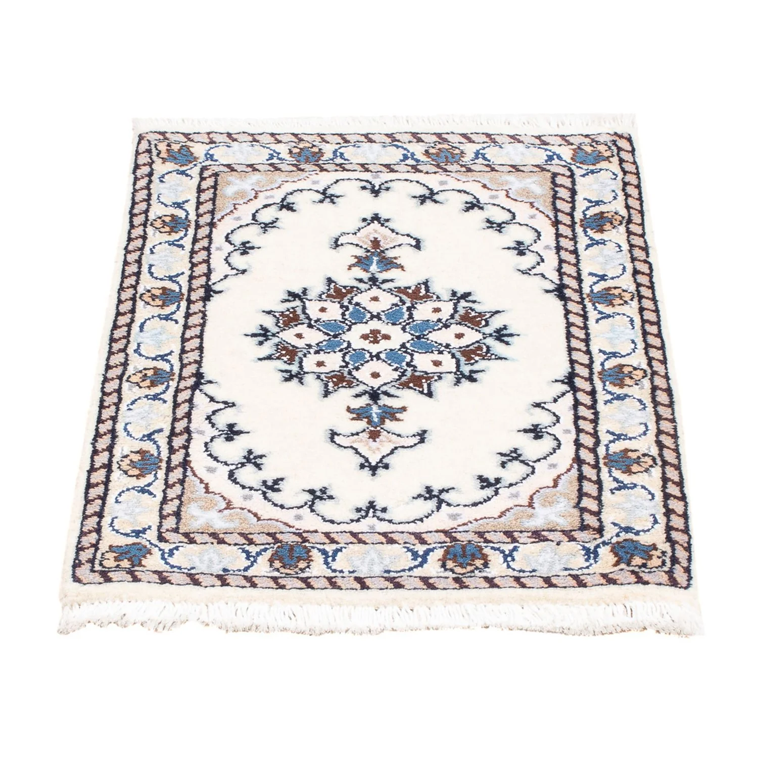 Perserteppich - Nain - Royal - 60 x 40 cm - creme - Image 4