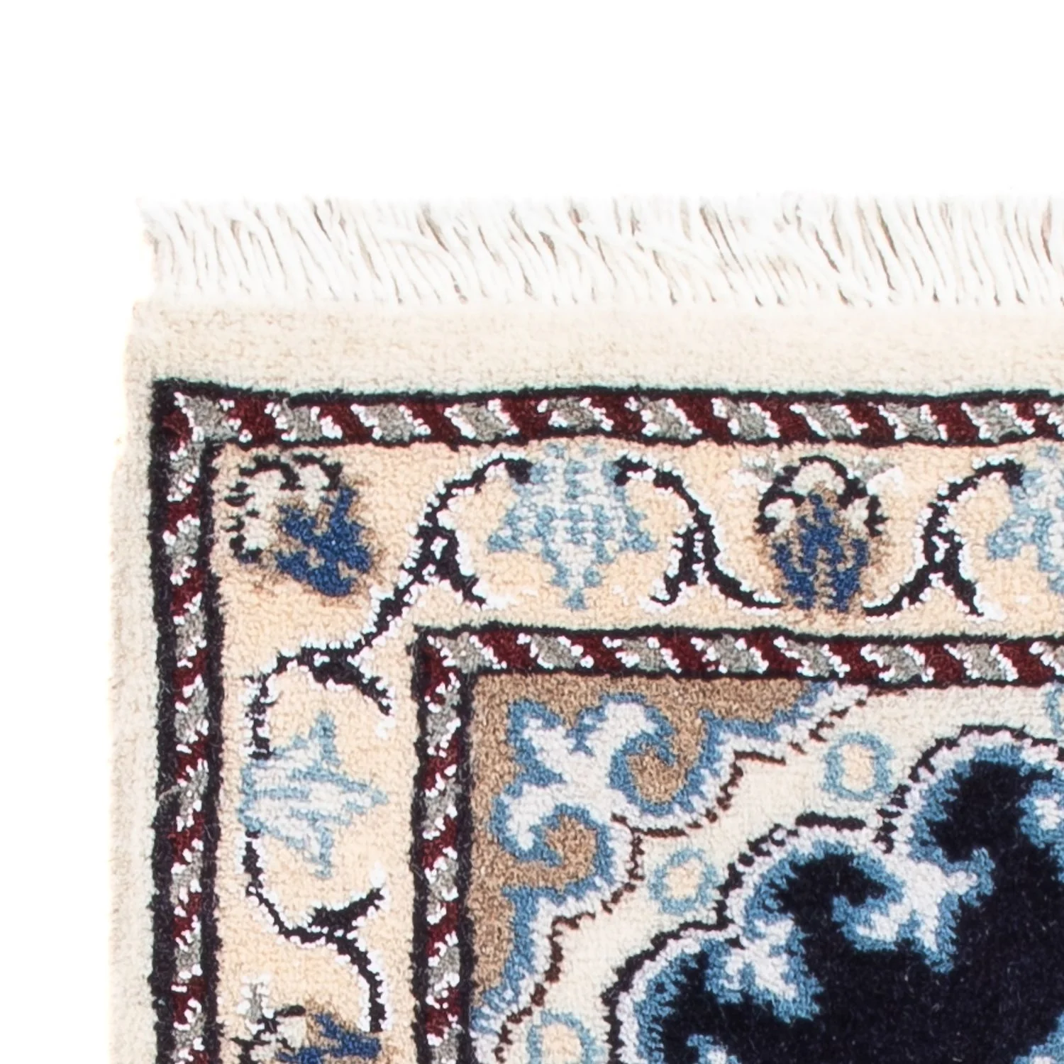 Perserteppich - Nain - Royal - 60 x 40 cm - dunkelblau - Image 3