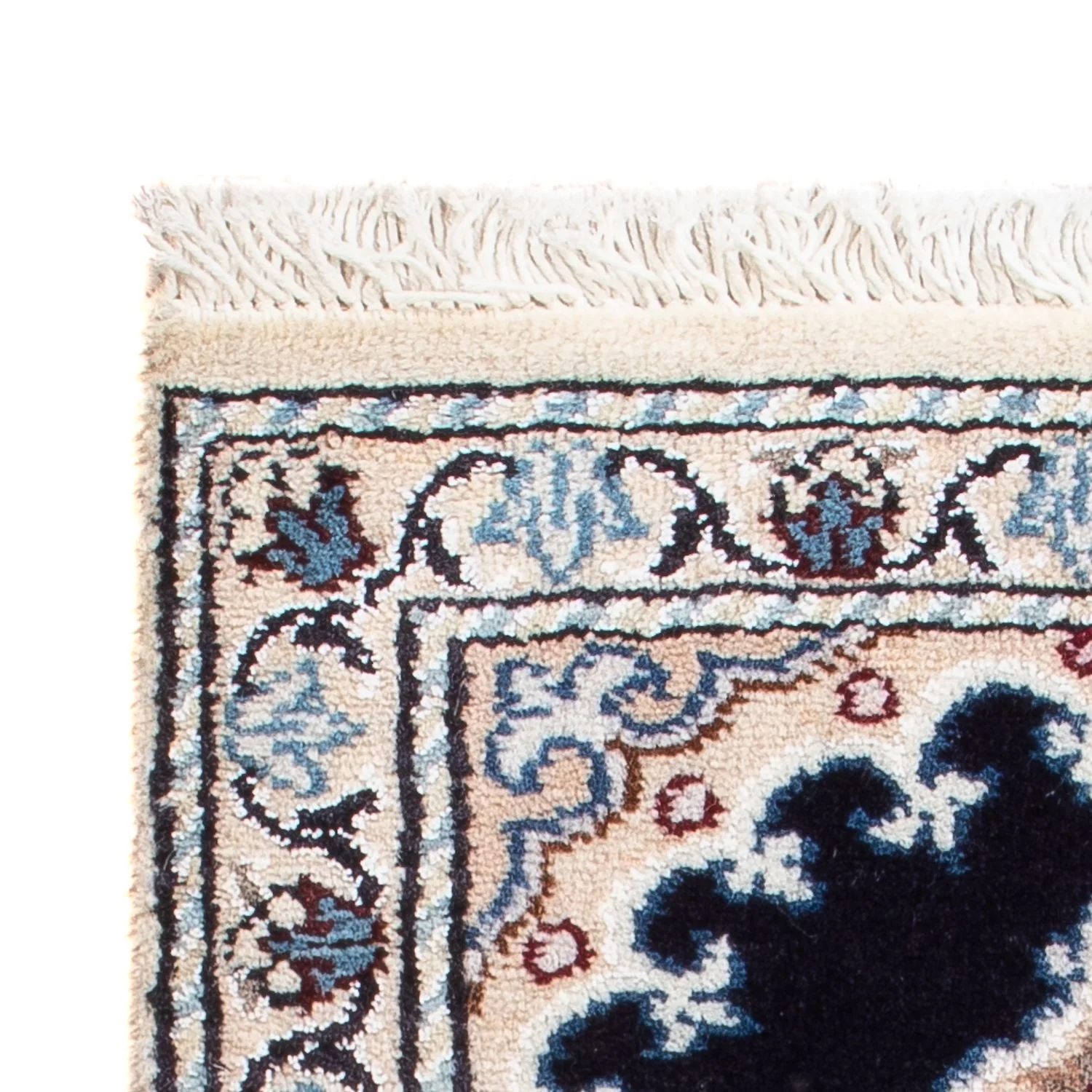 Perserteppich - Nain - Royal - 60 x 40 cm - dunkelblau - Image 3