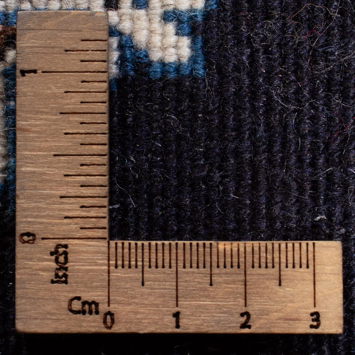 Perserteppich - Nain - Royal - 60 x 40 cm - dunkelblau - Image 5