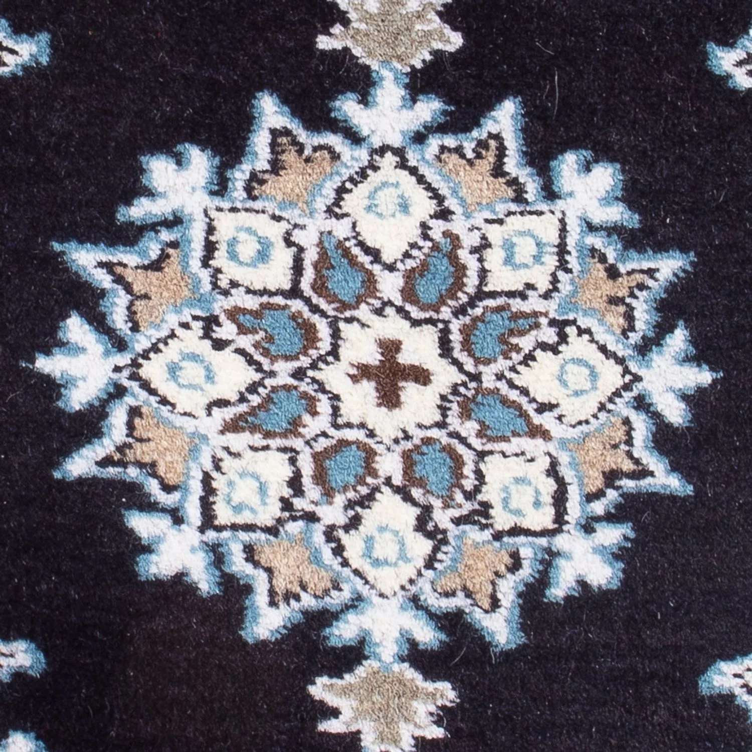 Perserteppich - Nain - Royal - 60 x 40 cm - dunkelblau - Image 2