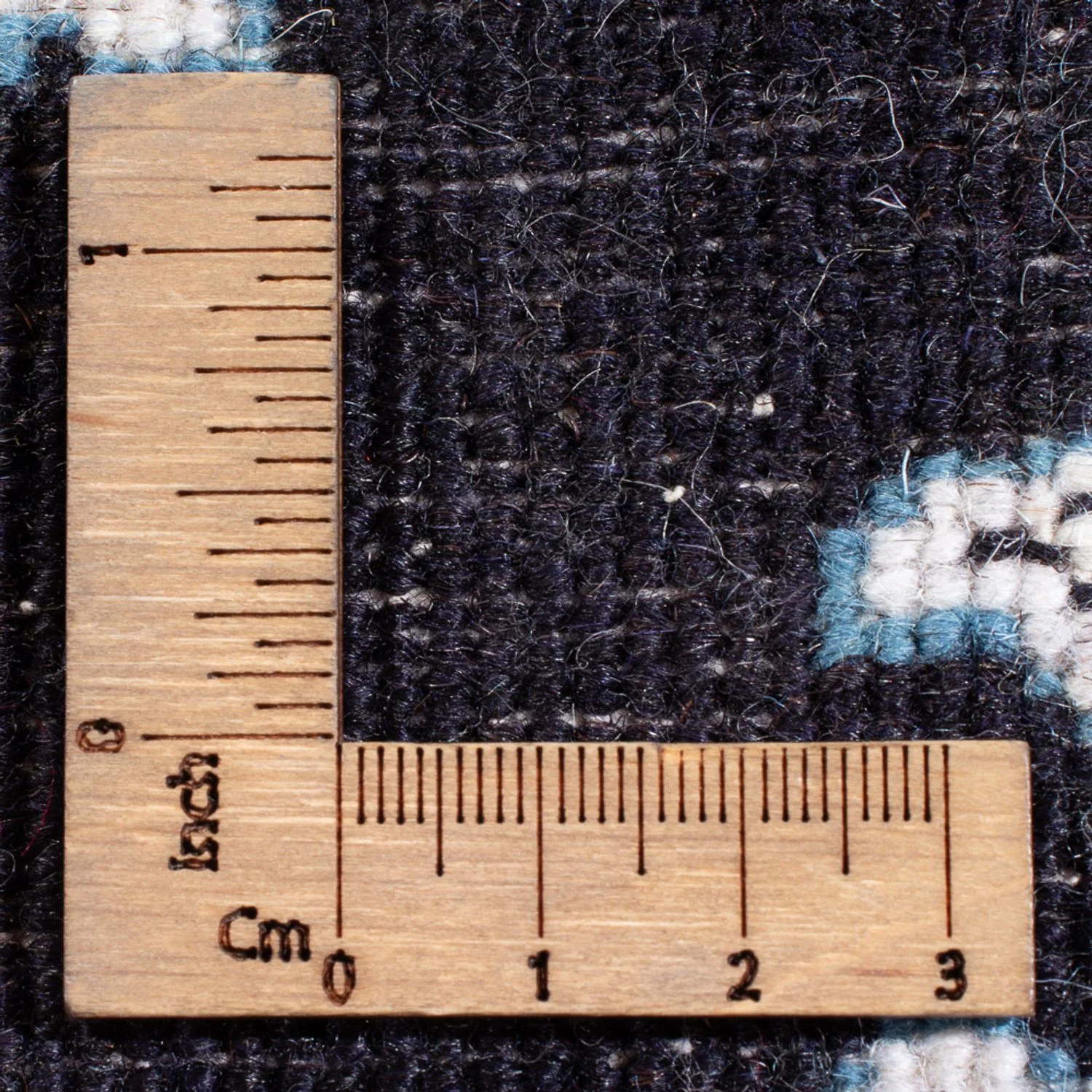 Perserteppich - Nain - Royal - 60 x 40 cm - dunkelblau - Image 5