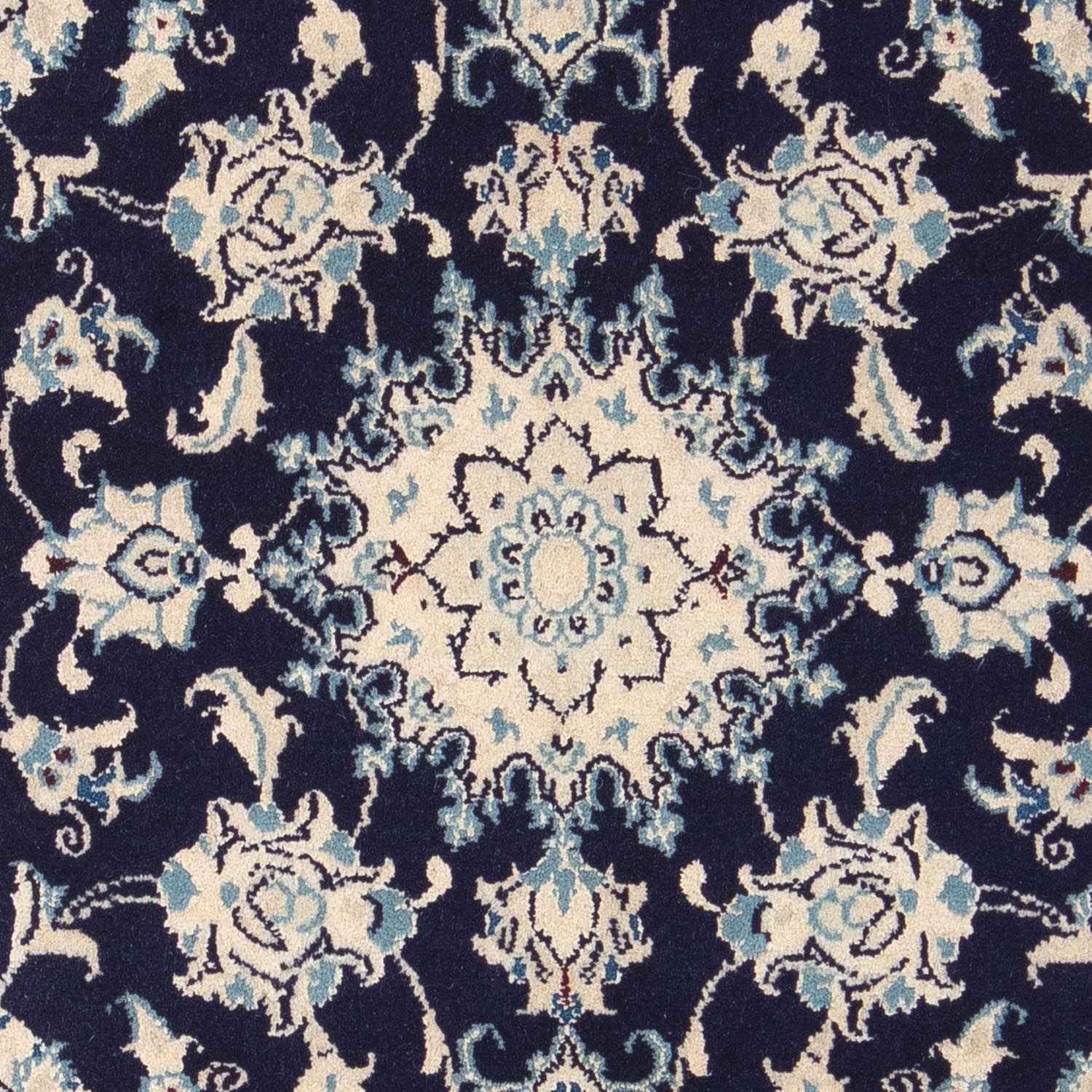 Perserteppich - Nain - Royal 84 x 57 cm - dunkelblau - Image 2