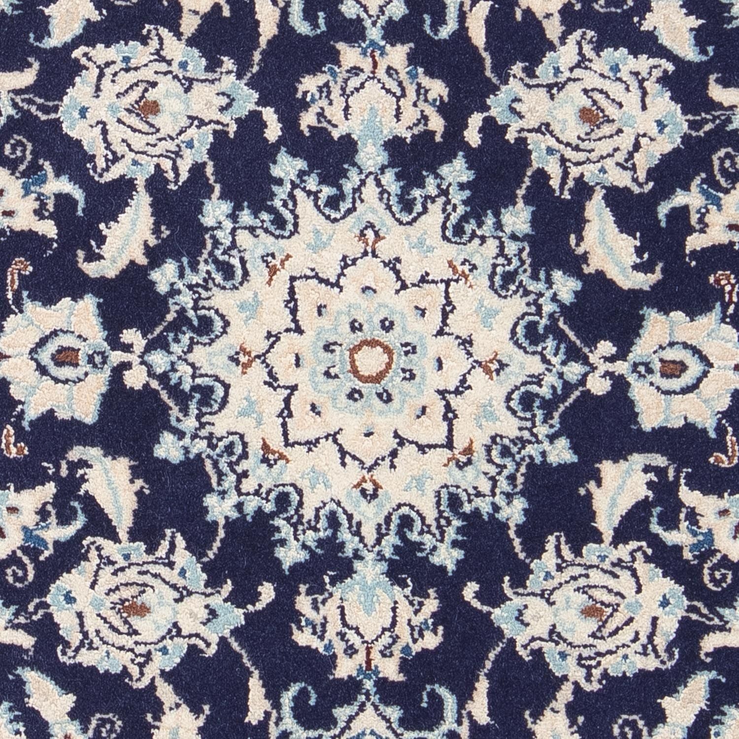 Perserteppich - Nain - Royal 85 x 55 cm - dunkelblau - Image 2