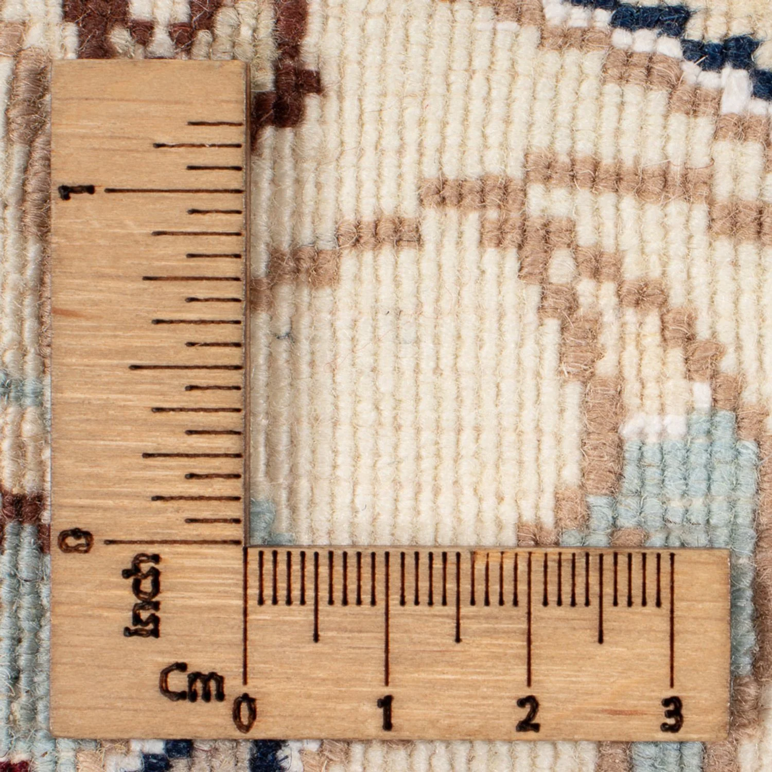 Perserteppich - Nain rund  - 203 x 200 cm - creme - Image 6