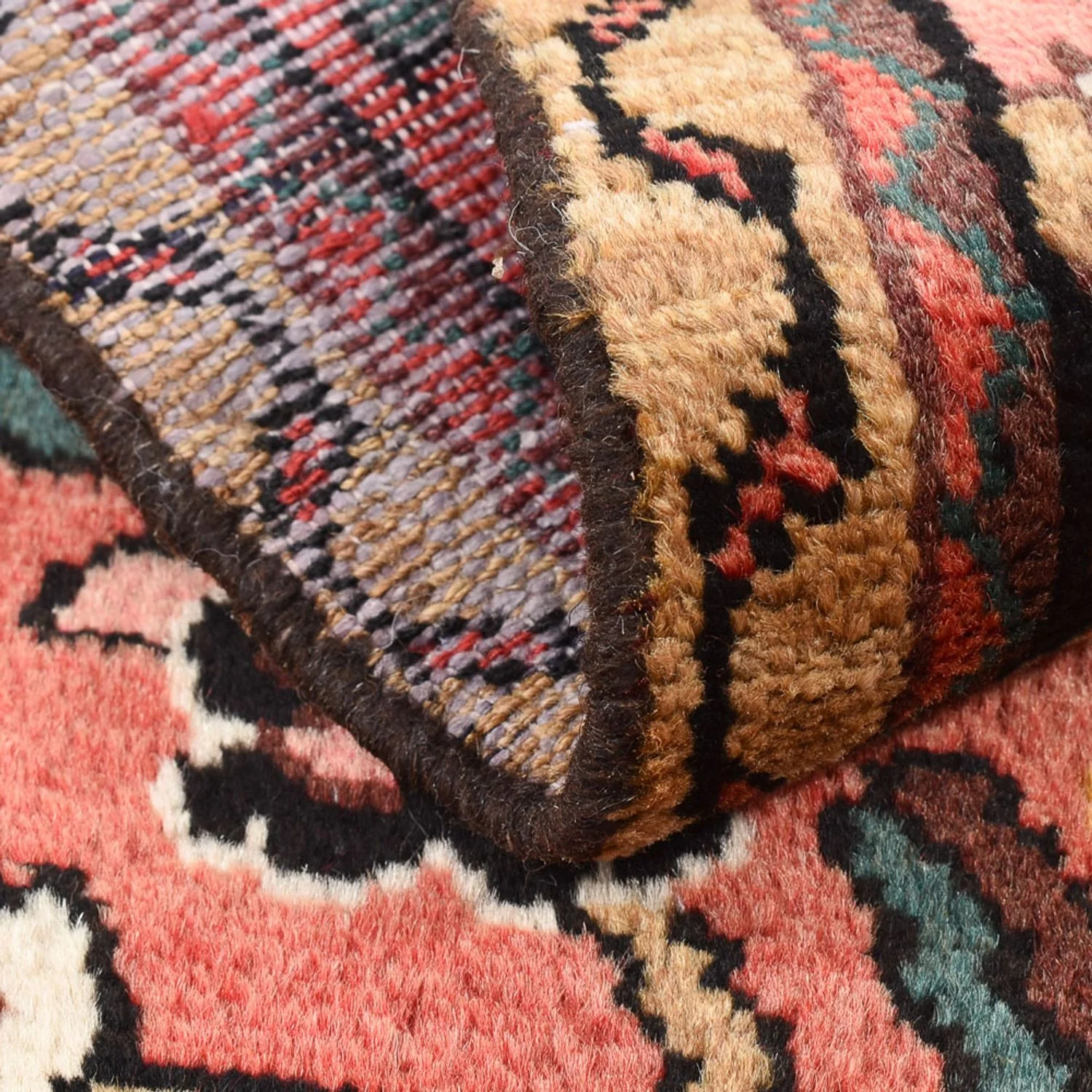 Perserteppich - Nomadic - 100 x 54 cm - hellrot - Image 4