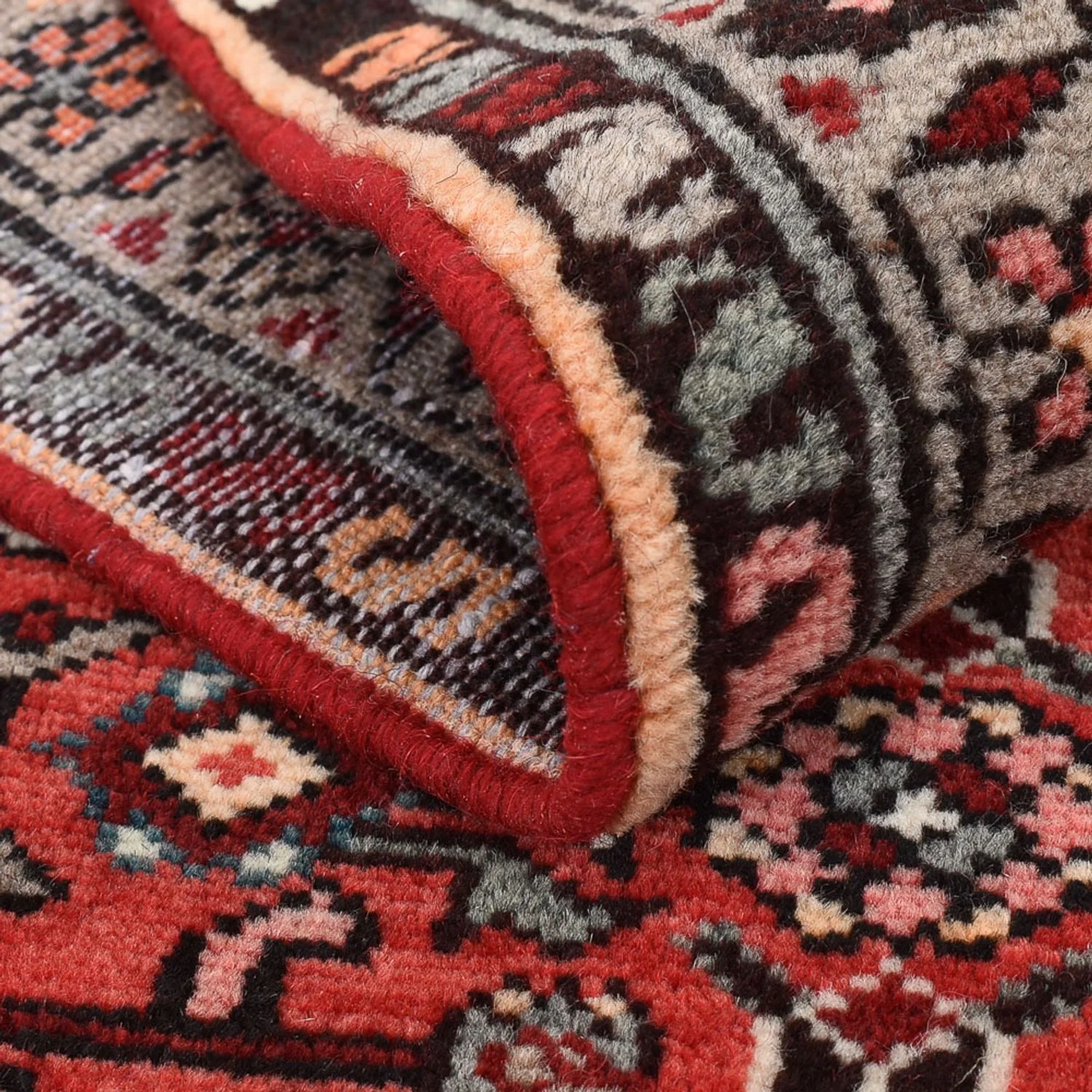 Perserteppich - Nomadic - 100 x 60 cm - rot - Image 4
