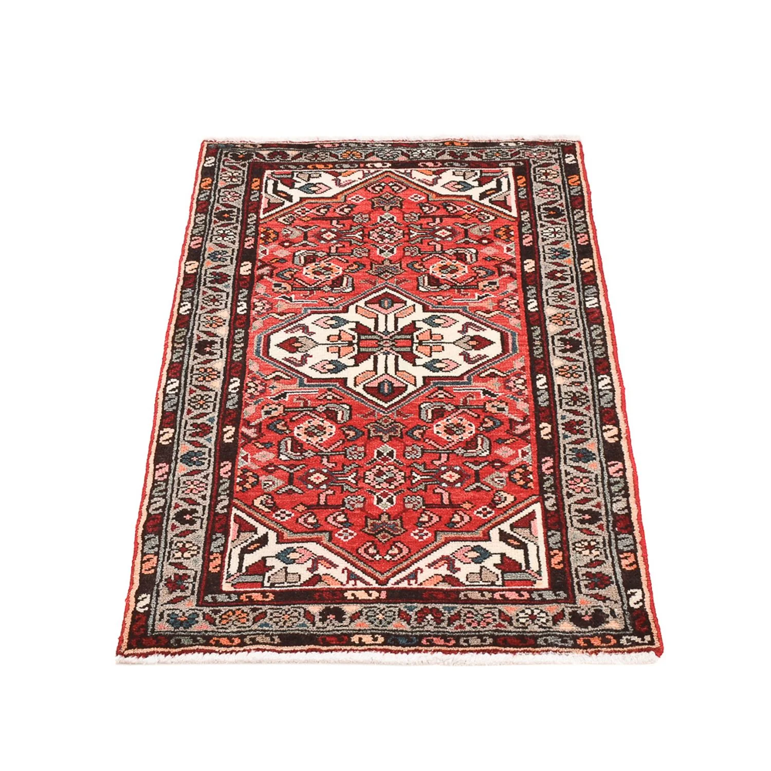 Perserteppich - Nomadic - 100 x 60 cm - rot - Image 5
