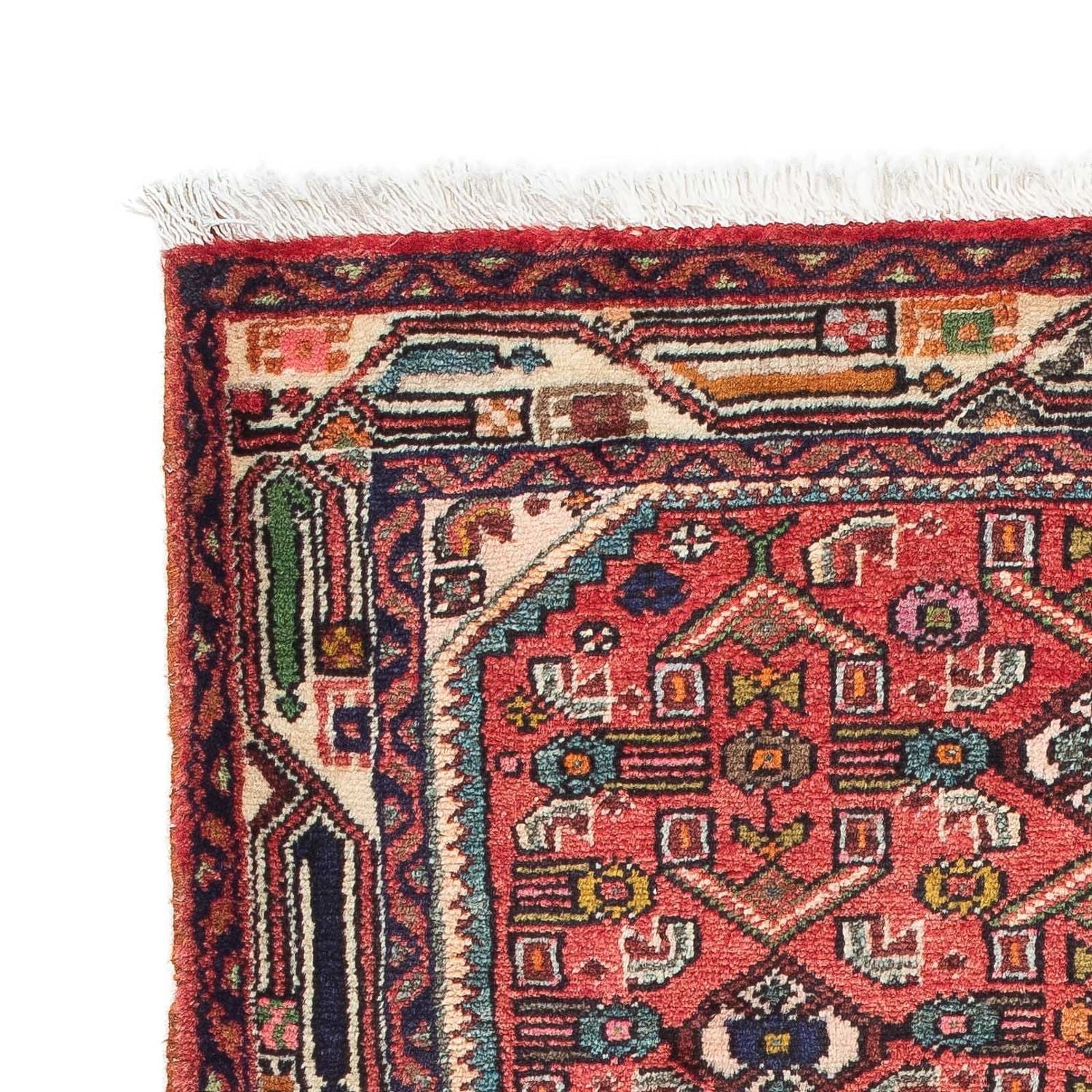 Perserteppich - Nomadic 103 x 83 cm - rot - Image 3