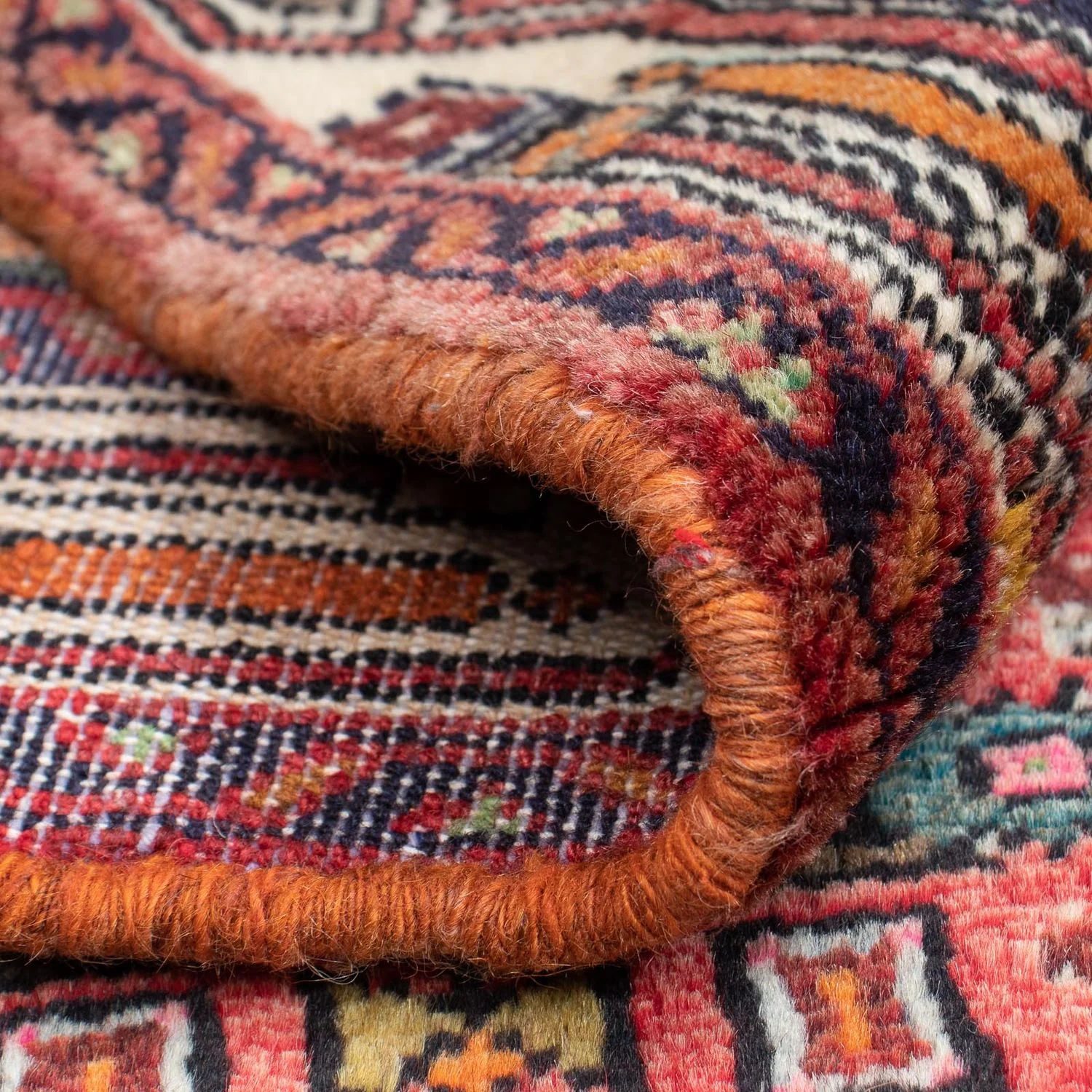 Perserteppich - Nomadic 103 x 83 cm - rot - Image 4