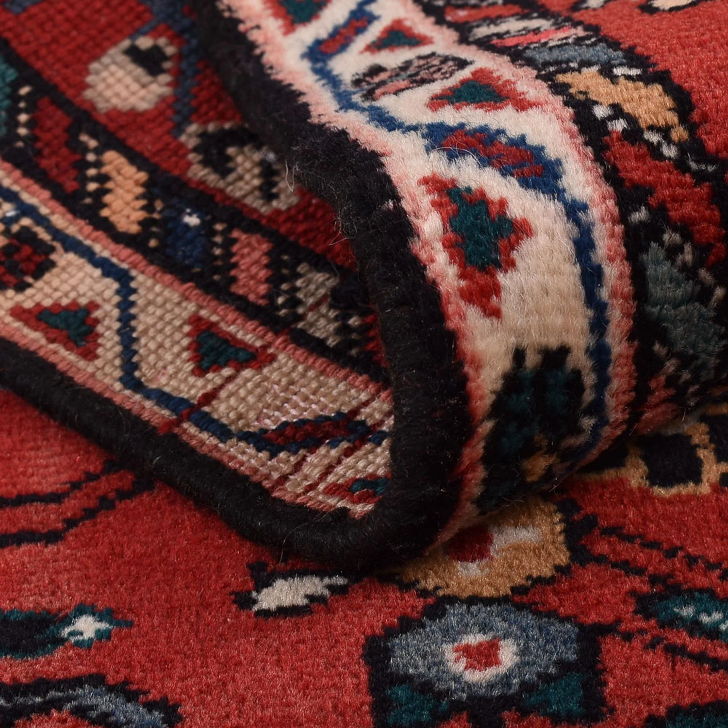 Perserteppich - Nomadic - 105 x 63 cm - rot - Image 4