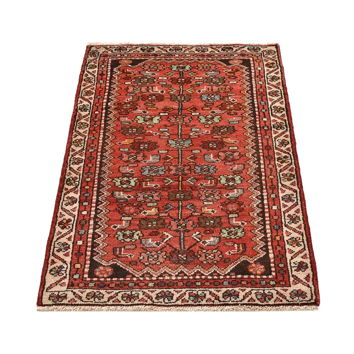 Perserteppich - Nomadic - 110 x 67 cm - hellrot - Image 5