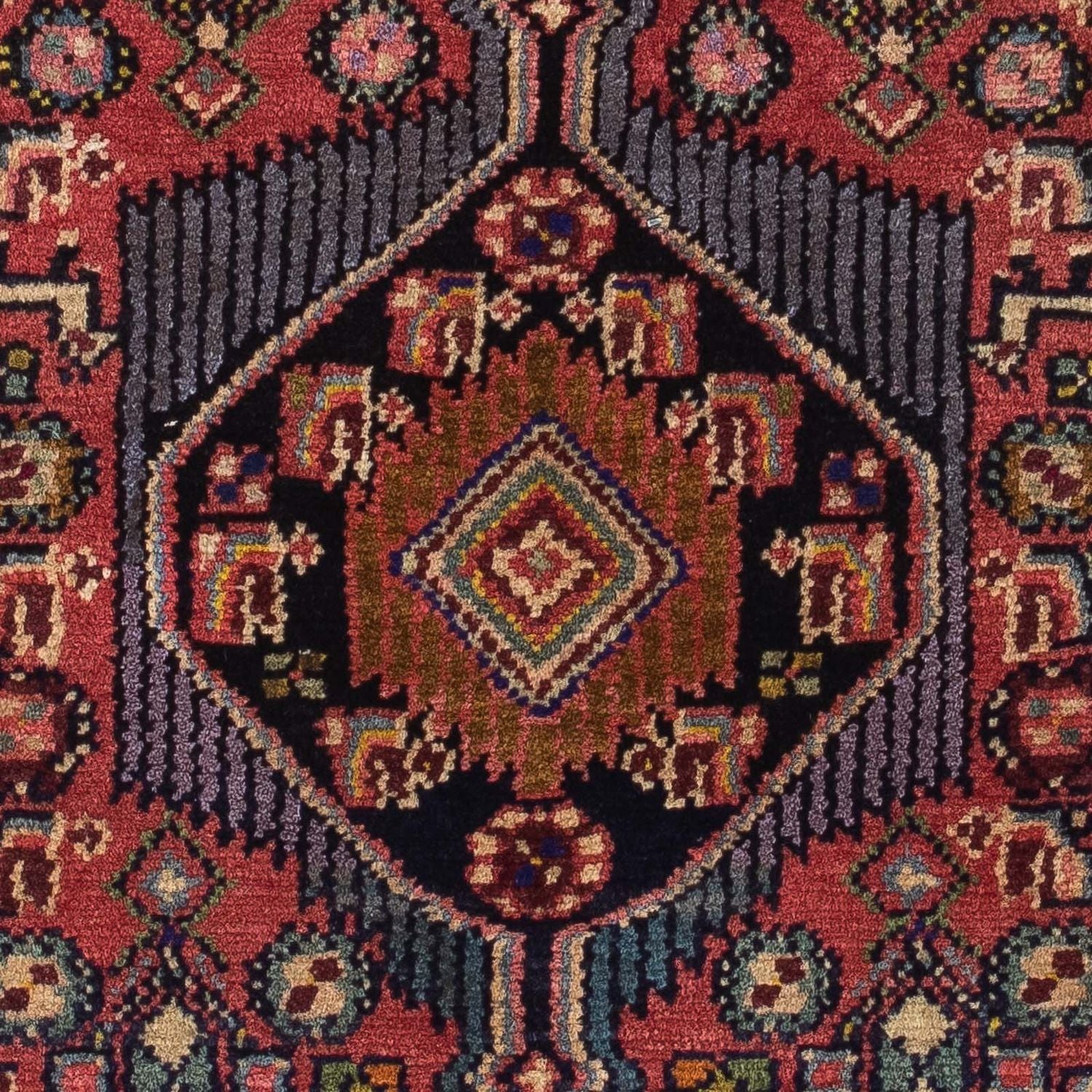 Perserteppich - Nomadic 110 x 76 cm - hellrot - Image 2