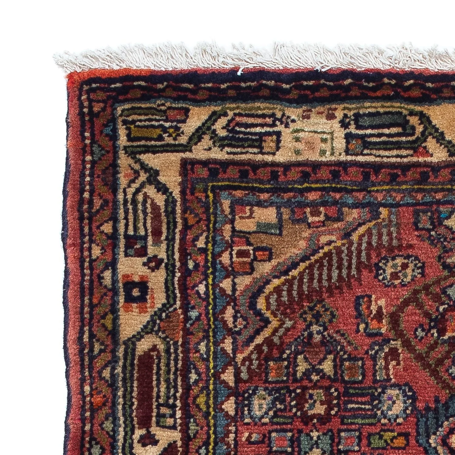 Perserteppich - Nomadic 110 x 76 cm - hellrot - Image 3