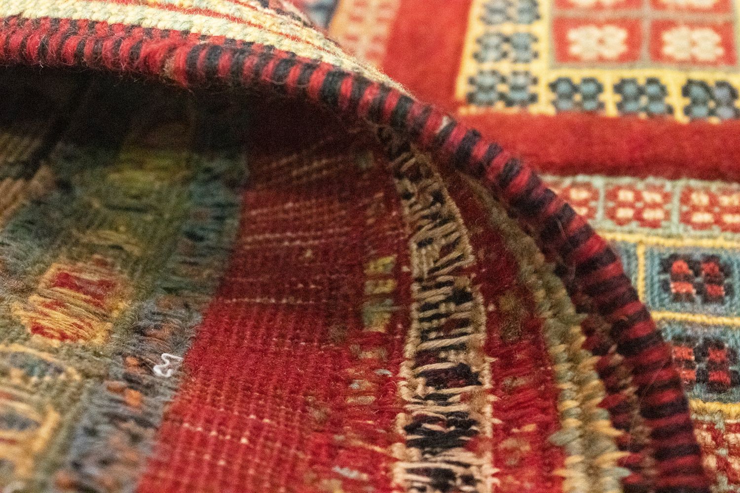 Perserteppich - Nomadic 114 x 81 cm - rot - Image 4