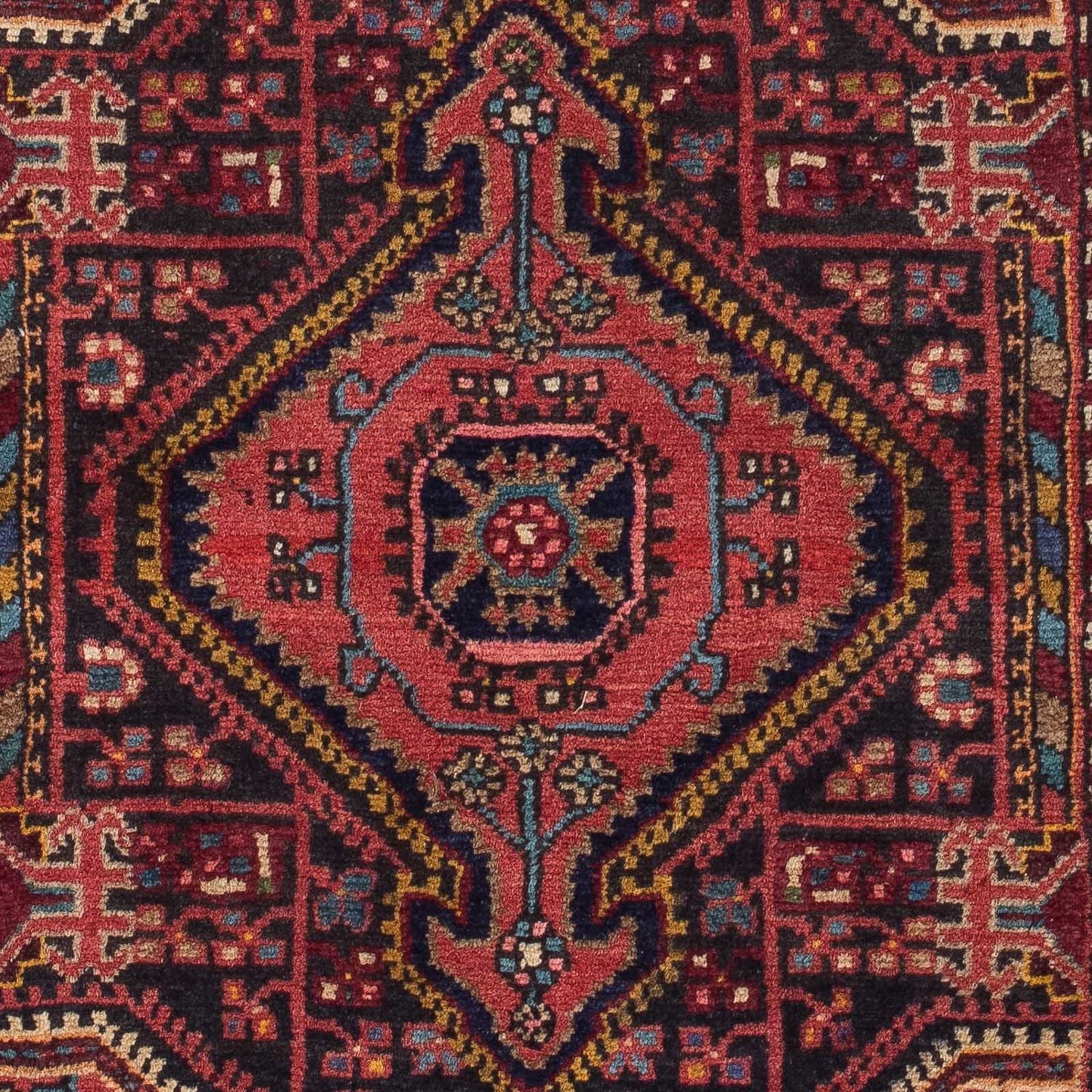 Perserteppich - Nomadic 115 x 83 cm - hellrot - Image 2
