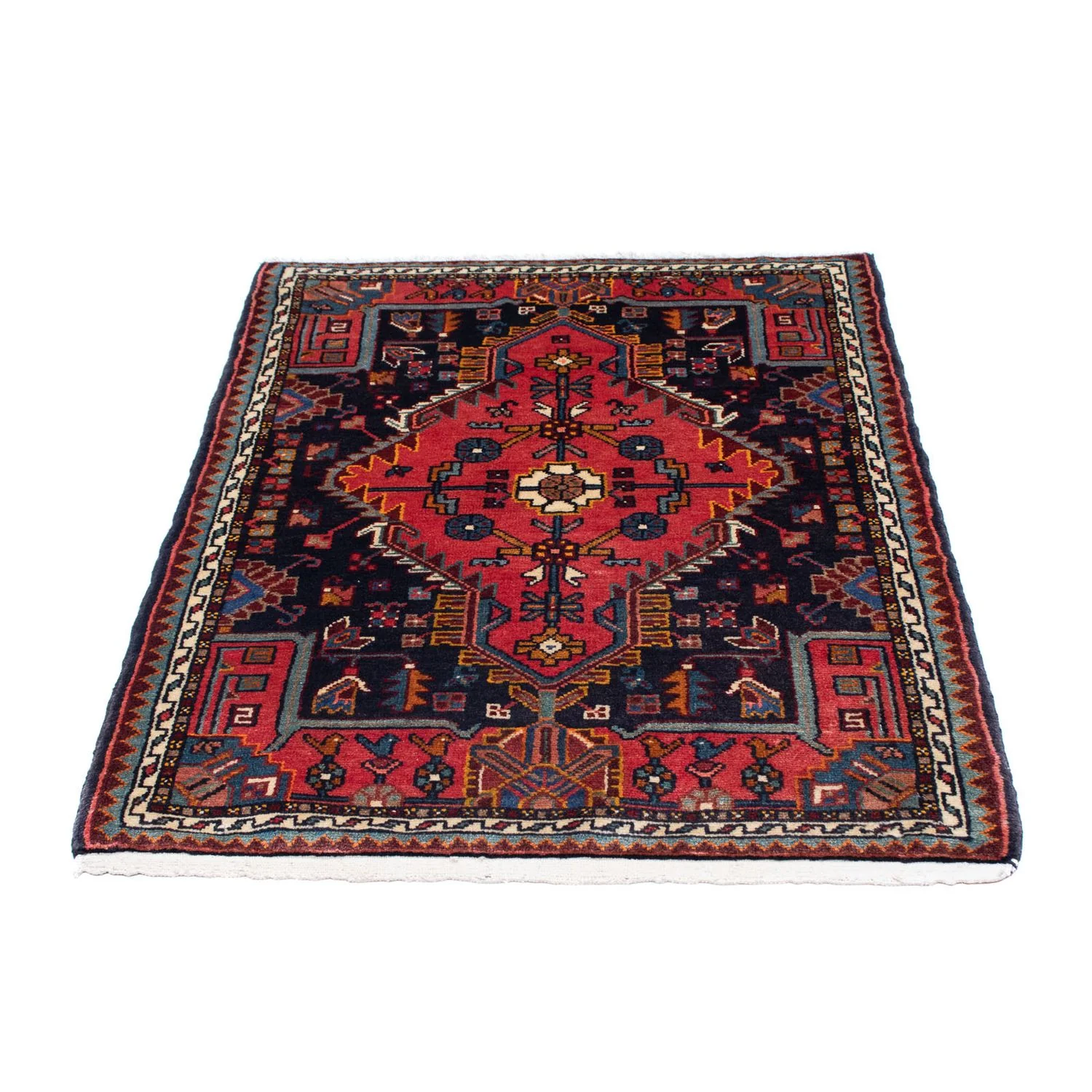 Perserteppich - Nomadic 115 x 84 cm - dunkelblau - Image 5