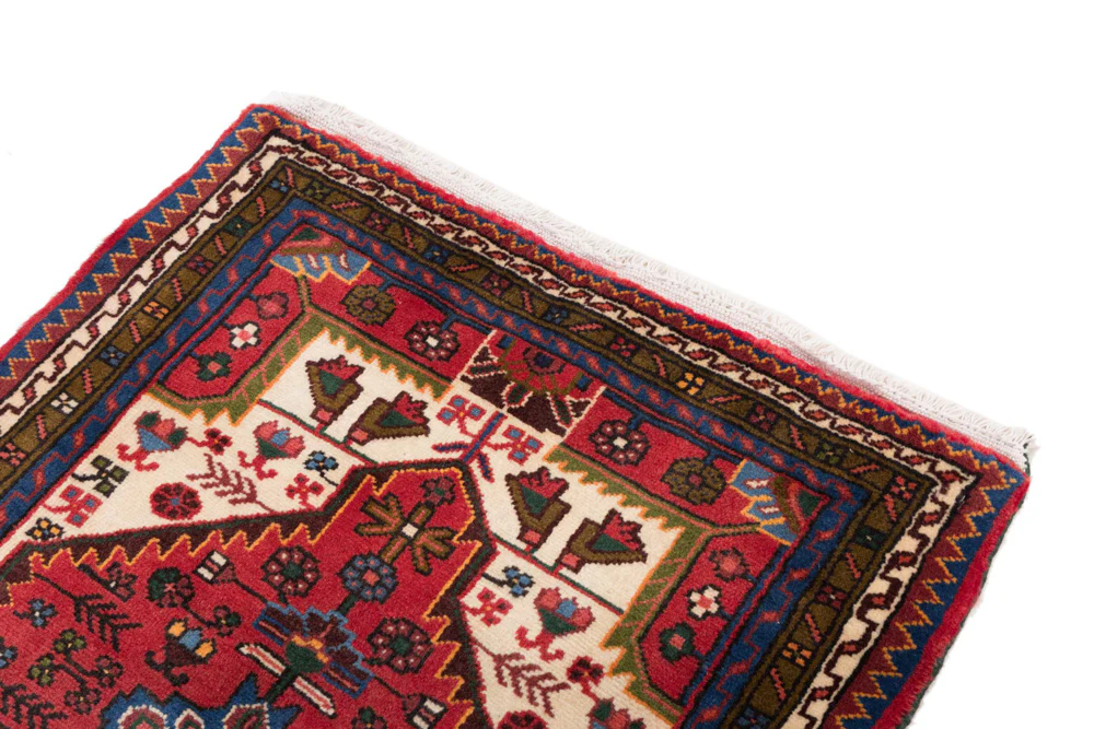 Perserteppich - Nomadic - 115 x 85 cm - rot - Image 4